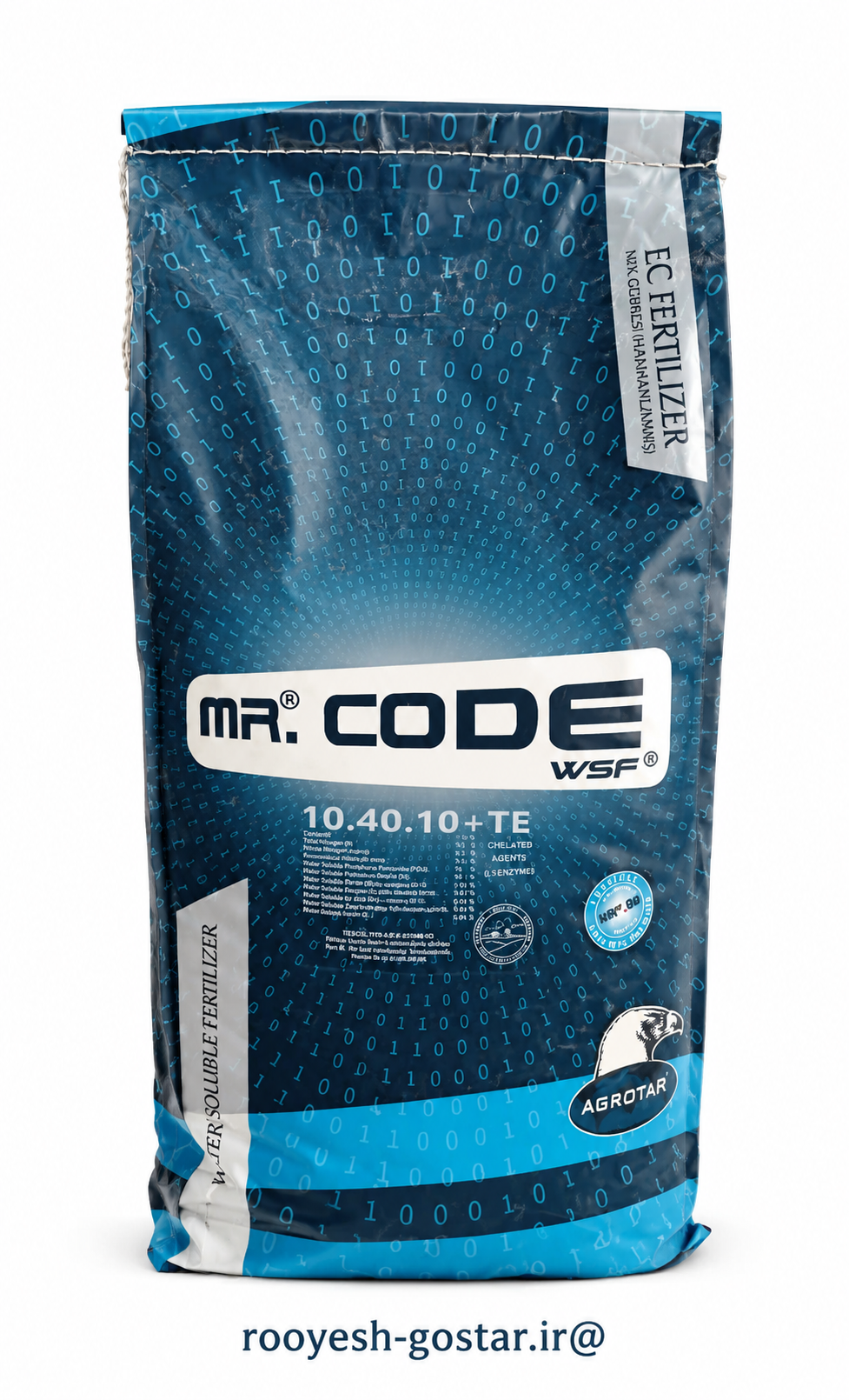 کود محلول در آب MR. CODE WSF 10-40-10 + TE